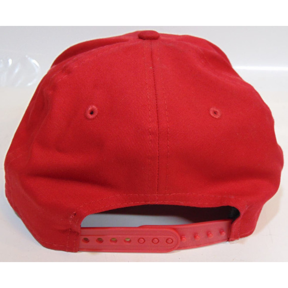 New Era San Francisco 49ers Red SnapBack Hat Side One Size NFL Team 9Fifty 950 - Picture 6 of 11